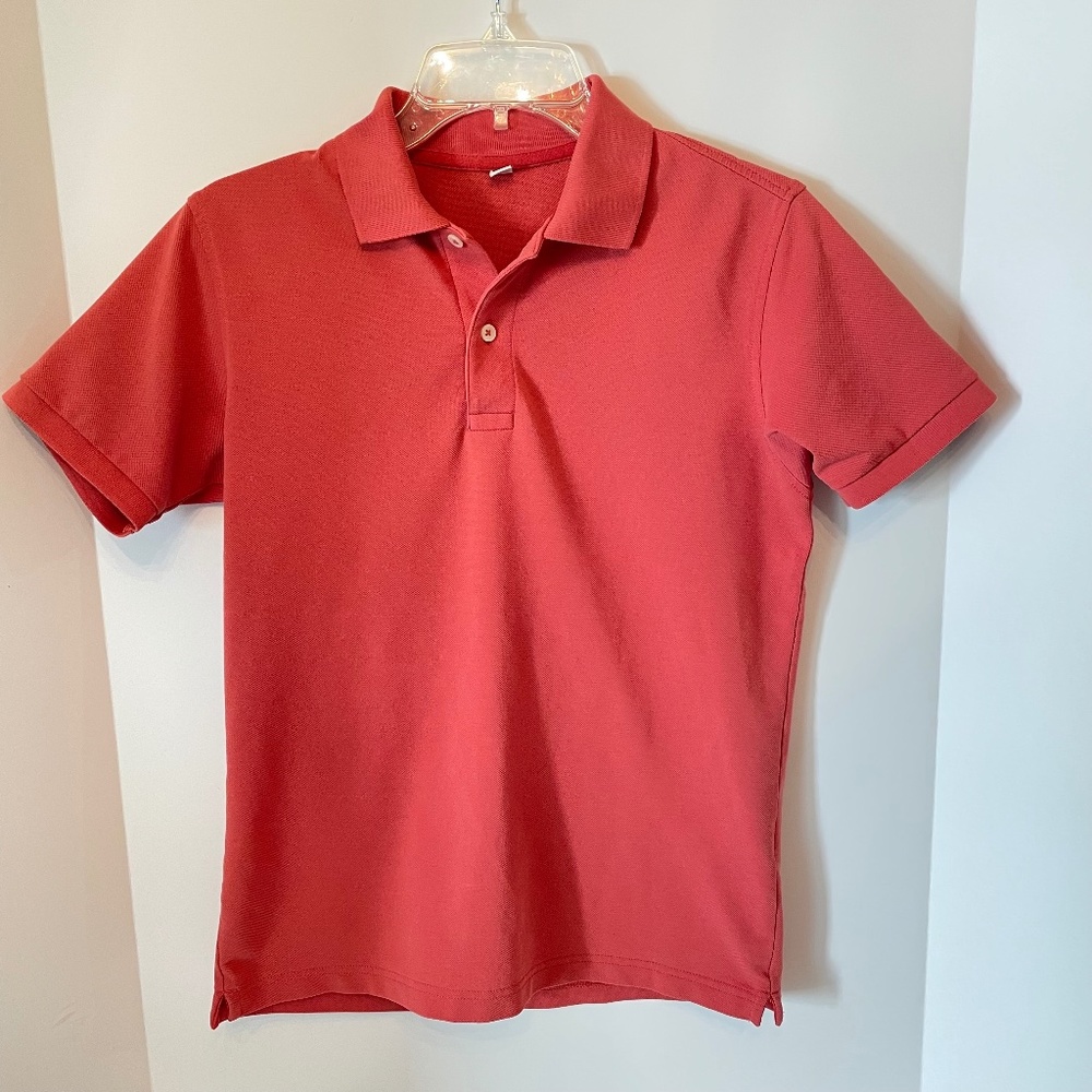 Uniqlo Red Polo Shirt XS